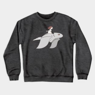 IU Eight riding dragon Crewneck Sweatshirt